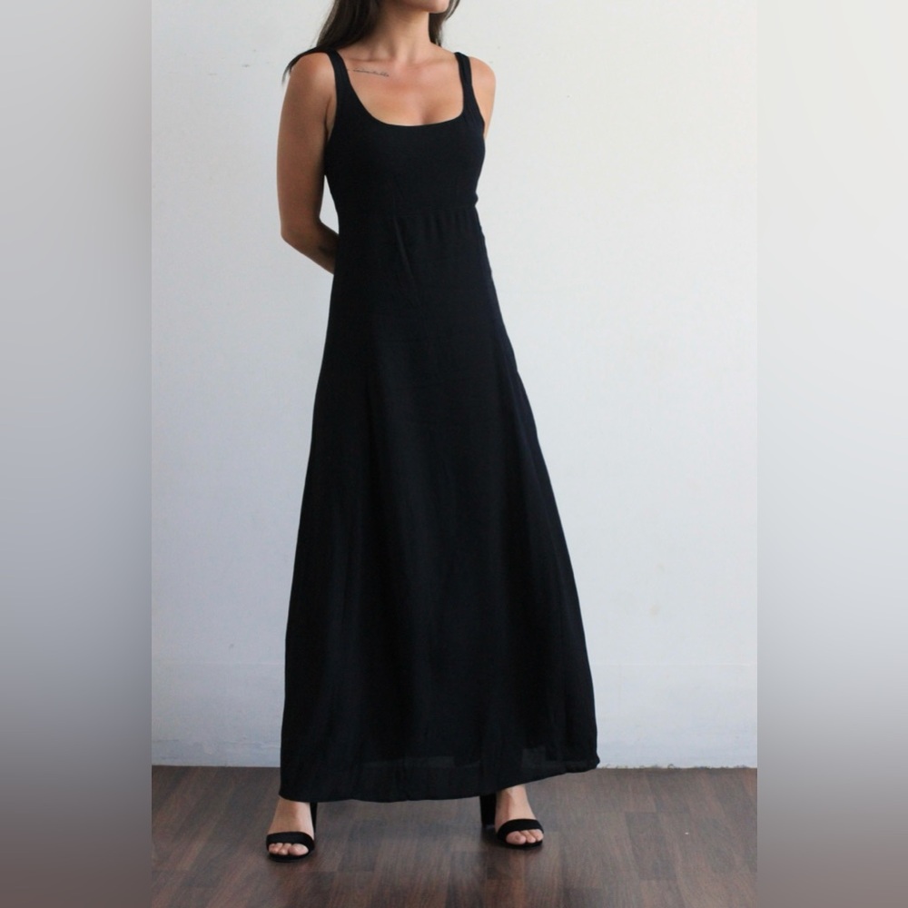 Vintage 90’s Express Black Maxi Dress